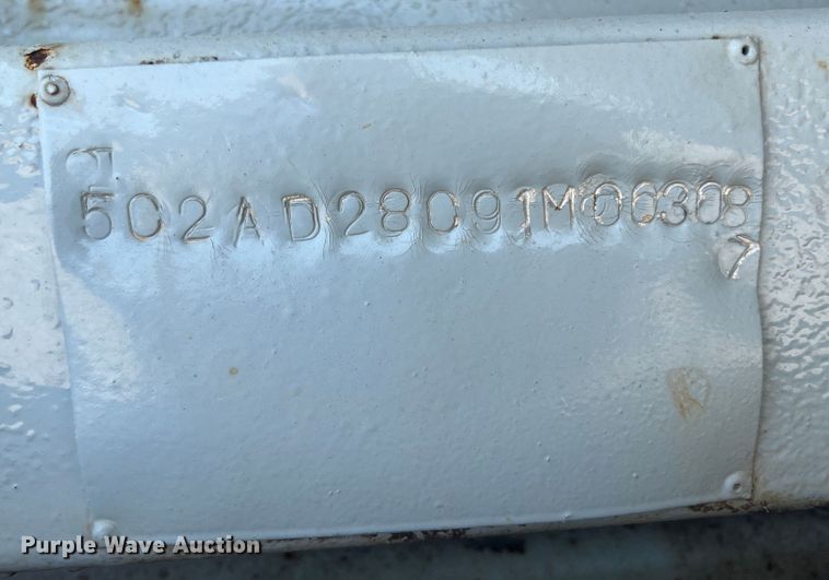 image for item JX9359 2001 Clement  end dump trailer