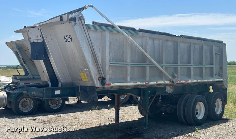 image for item JX9360 1998 Mack  end dump trailer