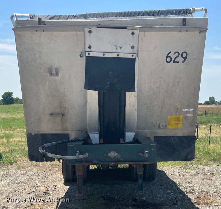 image for item JX9360 1998 Mack  end dump trailer