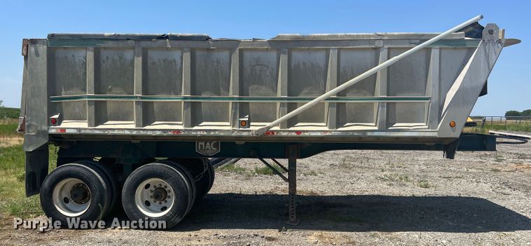 image for item JX9360 1998 Mack  end dump trailer