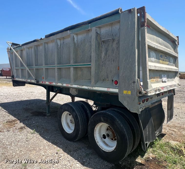 image for item JX9360 1998 Mack  end dump trailer
