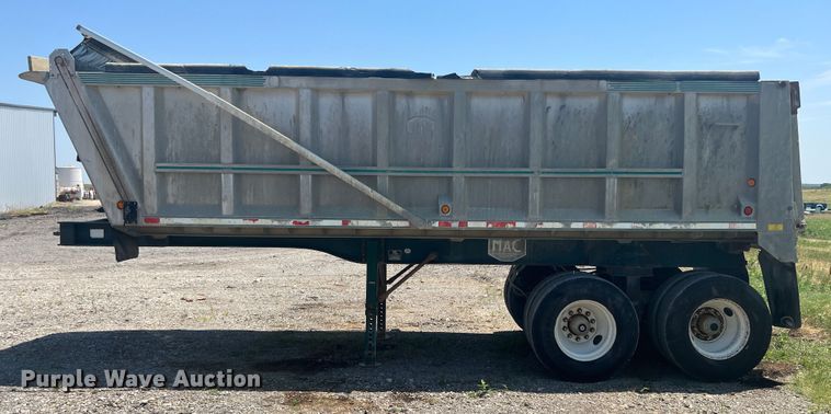 image for item JX9360 1998 Mack  end dump trailer
