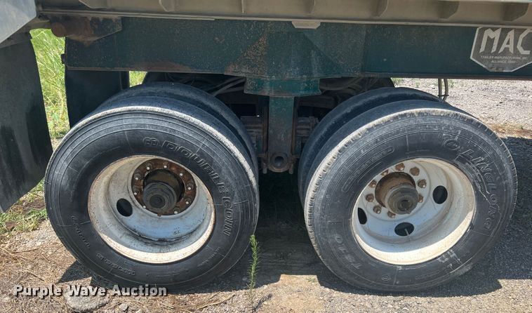 image for item JX9360 1998 Mack  end dump trailer