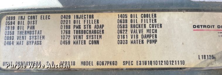 image for item KJ9716 2000 Peterbilt 378  semi truck