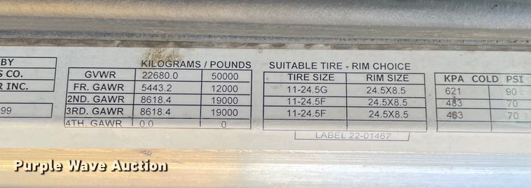 image for item KJ9716 2000 Peterbilt 378  semi truck