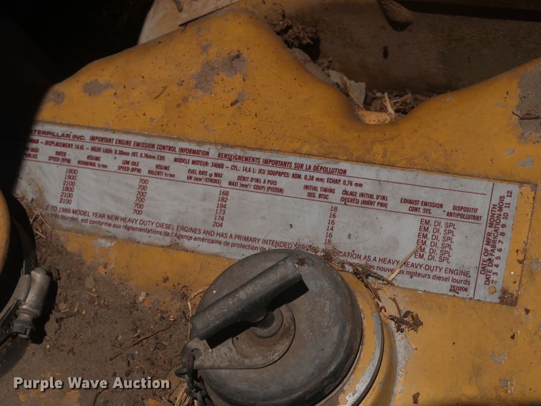 image for item KR9891 1989 White GMC Aero WIA  semi truck