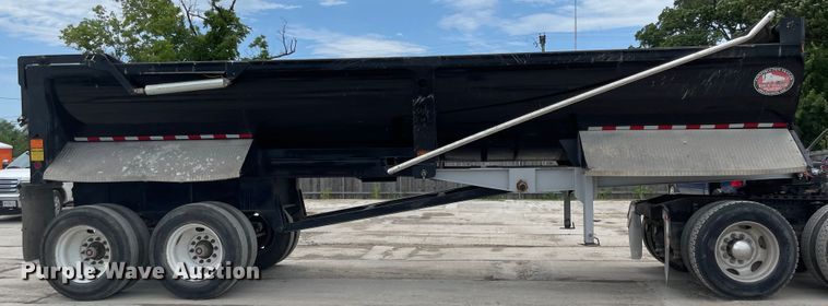 image for item LF9142 2021 Construction Trailer Specialists  end dump trailer