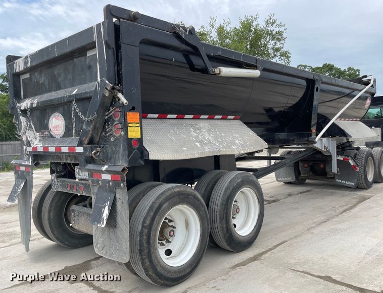 image for item LF9142 2021 Construction Trailer Specialists  end dump trailer