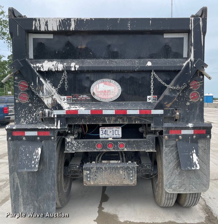 image for item LF9142 2021 Construction Trailer Specialists  end dump trailer