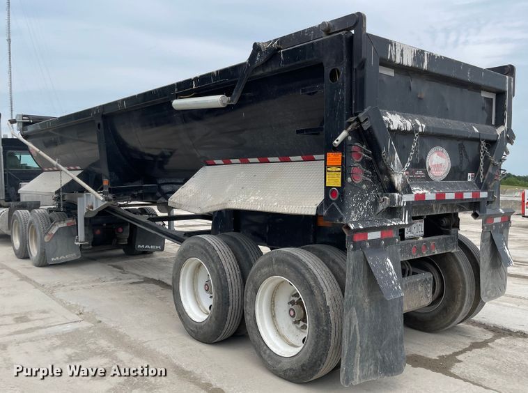 image for item LF9142 2021 Construction Trailer Specialists  end dump trailer