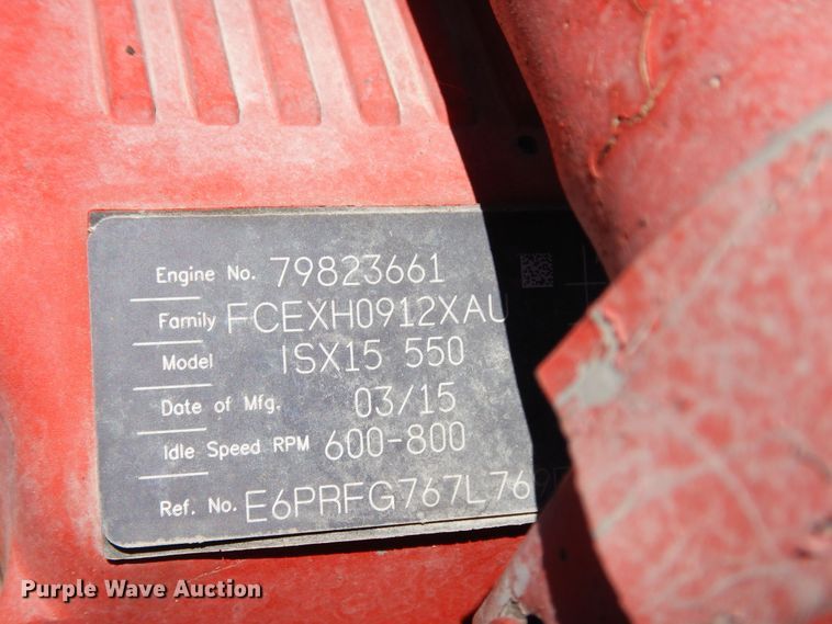 image for item LT9912 2016 Peterbilt 389  semi truck