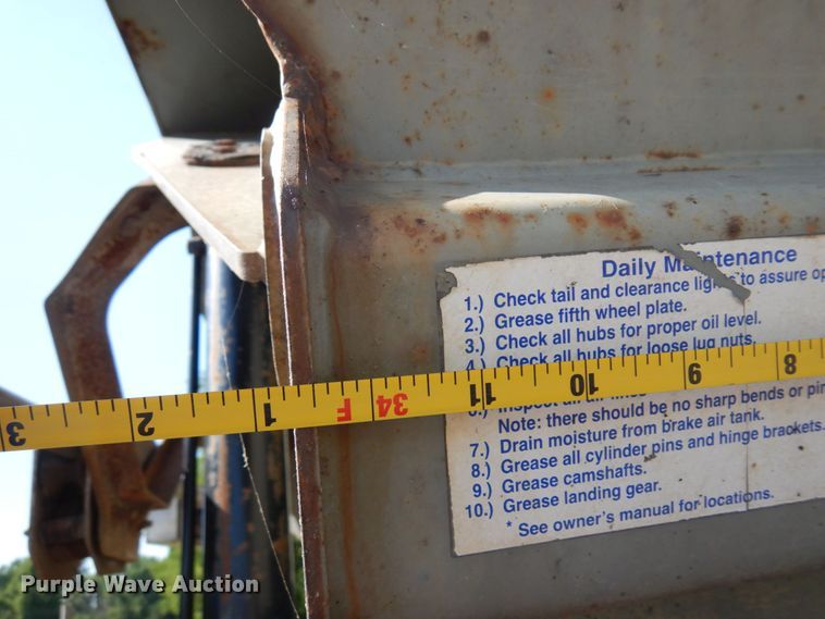 image for item MF9729 2008 Smith Co S3-42-34  side dump trailer