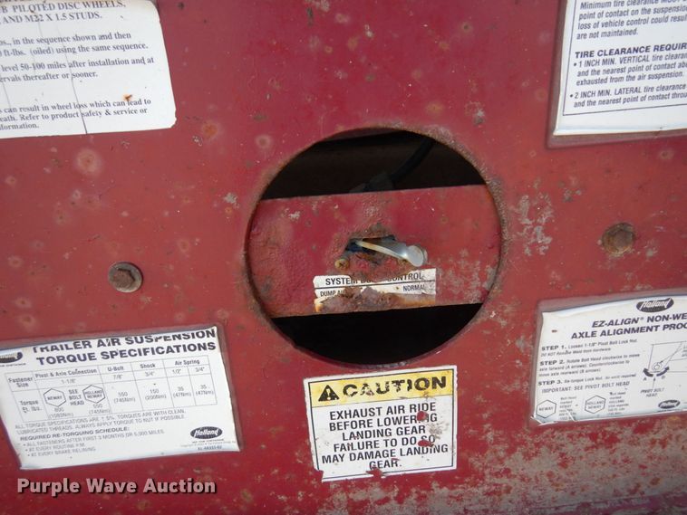 image for item MF9729 2008 Smith Co S3-42-34  side dump trailer