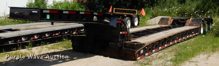 image for item MF9730 1998 Kalyn Siebert  lowboy equipment trailer