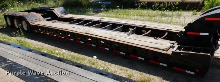 image for item MF9730 1998 Kalyn Siebert  lowboy equipment trailer