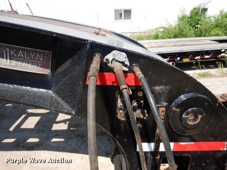 image for item MF9730 1998 Kalyn Siebert  lowboy equipment trailer