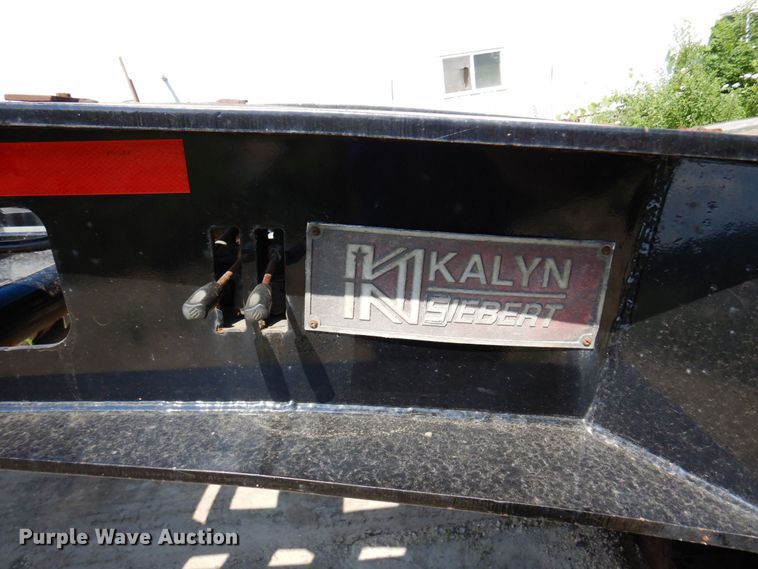 image for item MF9730 1998 Kalyn Siebert  lowboy equipment trailer