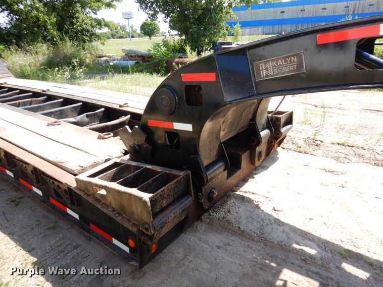 image for item MF9730 1998 Kalyn Siebert  lowboy equipment trailer