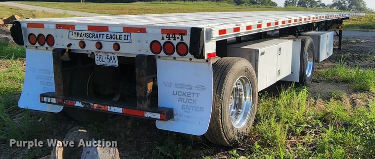 image for item MK9055 2006 Transcraft Eagle 2  flatbed trailer