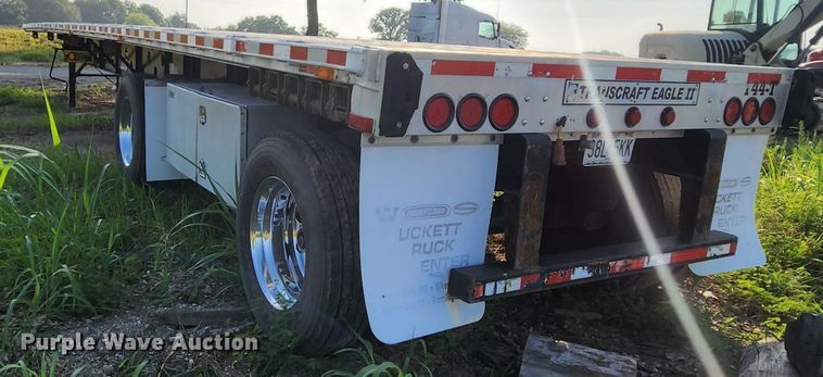 image for item MK9055 2006 Transcraft Eagle 2  flatbed trailer