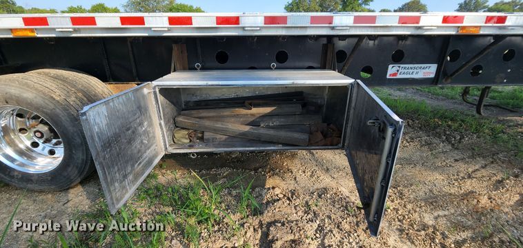 image for item MK9055 2006 Transcraft Eagle 2  flatbed trailer