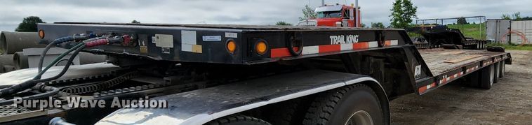 image for item MK9090 2008 Trail King TK50  drop deck equipment trailer