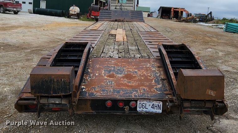 image for item MK9090 2008 Trail King TK50  drop deck equipment trailer