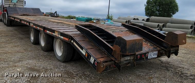 image for item MK9090 2008 Trail King TK50  drop deck equipment trailer