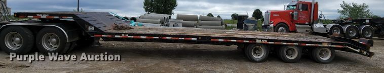 image for item MK9090 2008 Trail King TK50  drop deck equipment trailer