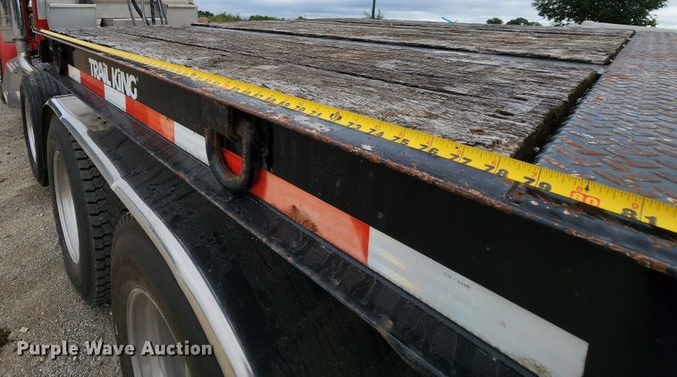 image for item MK9090 2008 Trail King TK50  drop deck equipment trailer
