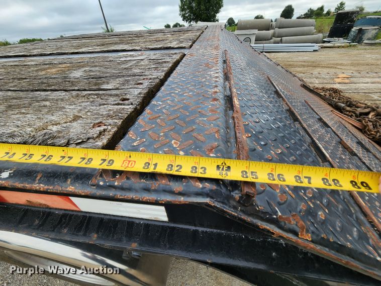 image for item MK9090 2008 Trail King TK50  drop deck equipment trailer