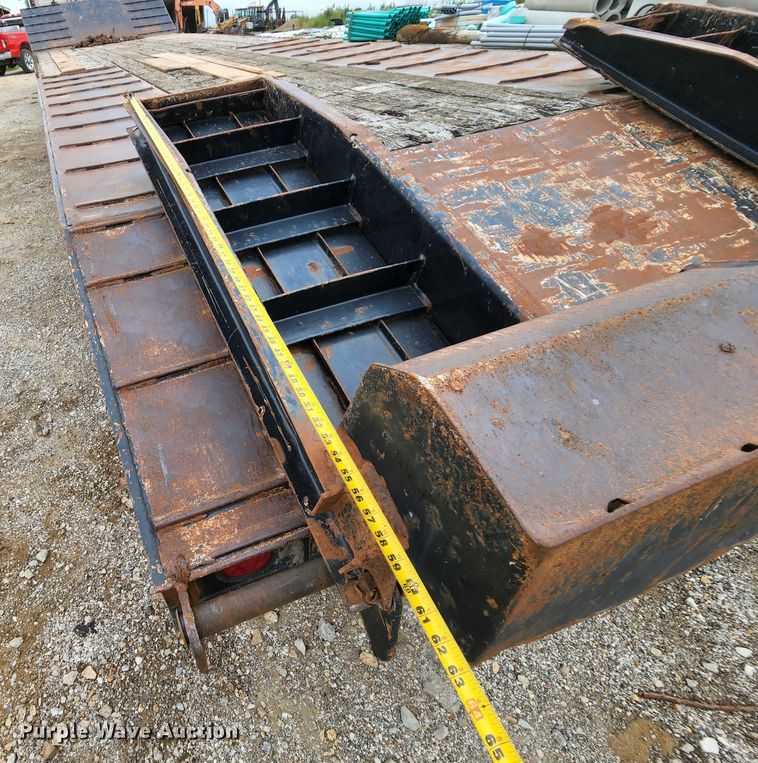 image for item MK9090 2008 Trail King TK50  drop deck equipment trailer