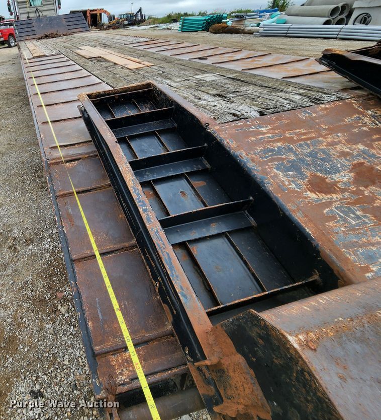 image for item MK9090 2008 Trail King TK50  drop deck equipment trailer