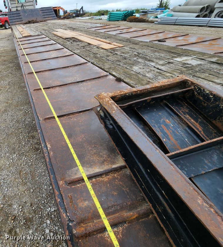 image for item MK9090 2008 Trail King TK50  drop deck equipment trailer