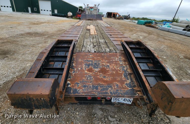 image for item MK9090 2008 Trail King TK50  drop deck equipment trailer