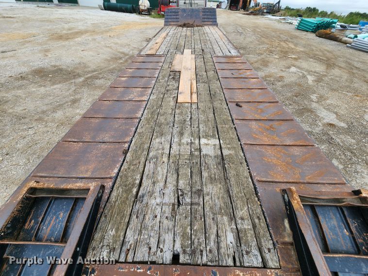 image for item MK9090 2008 Trail King TK50  drop deck equipment trailer