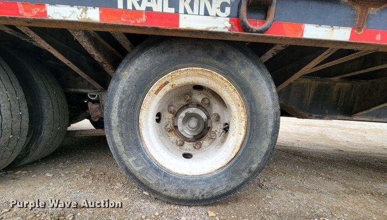 image for item MK9090 2008 Trail King TK50  drop deck equipment trailer