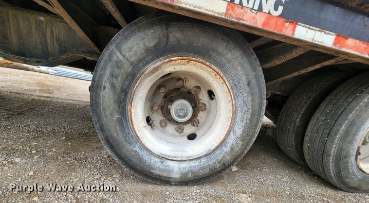 image for item MK9090 2008 Trail King TK50  drop deck equipment trailer