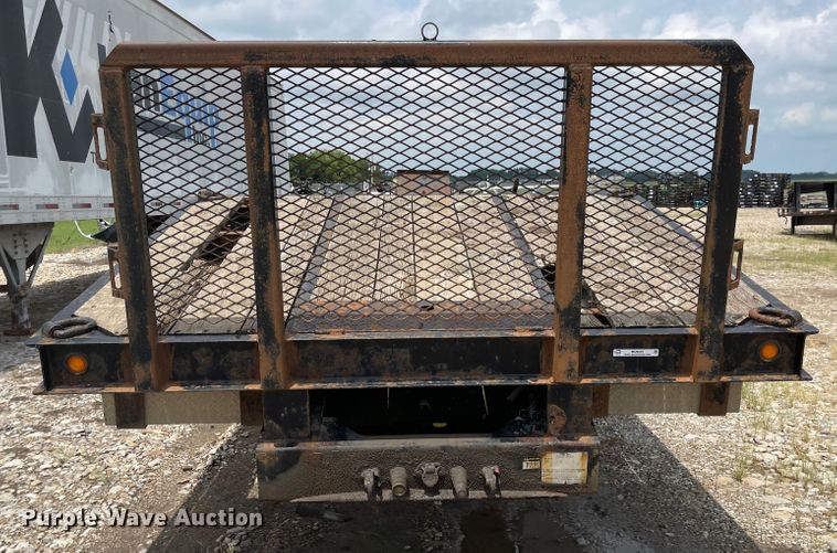 image for item MU9001 2009 Trail Eze TE80DGWS53  lowboy equipment trailer