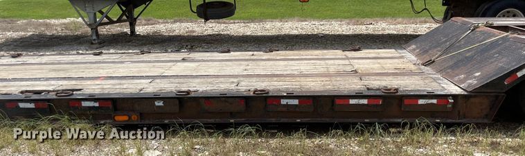 image for item MU9001 2009 Trail Eze TE80DGWS53  lowboy equipment trailer