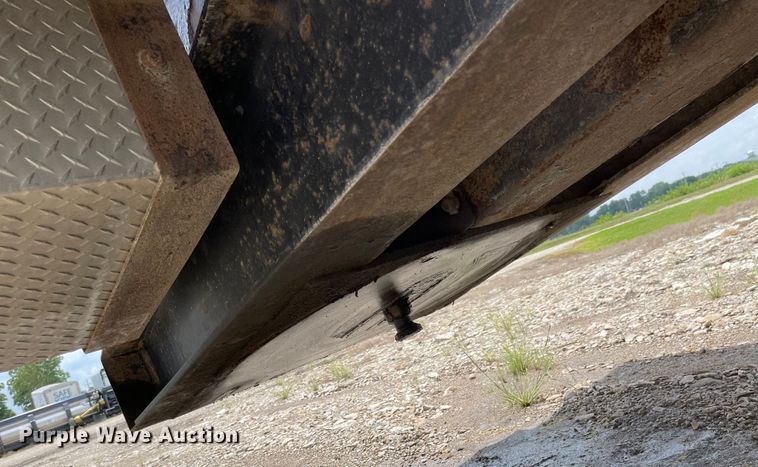 image for item MU9001 2009 Trail Eze TE80DGWS53  lowboy equipment trailer