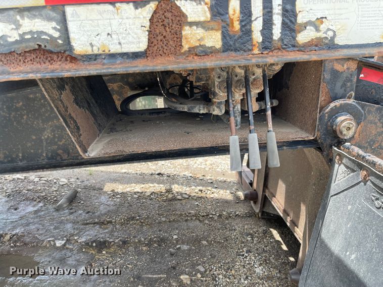 image for item MU9001 2009 Trail Eze TE80DGWS53  lowboy equipment trailer