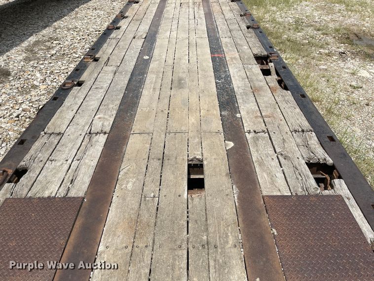 image for item MU9001 2009 Trail Eze TE80DGWS53  lowboy equipment trailer