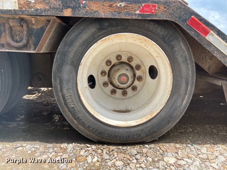 image for item MU9001 2009 Trail Eze TE80DGWS53  lowboy equipment trailer