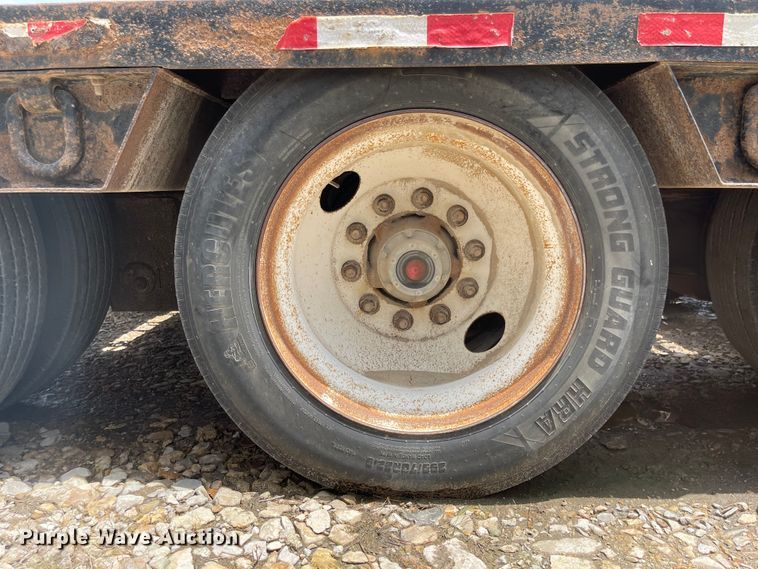 image for item MU9001 2009 Trail Eze TE80DGWS53  lowboy equipment trailer