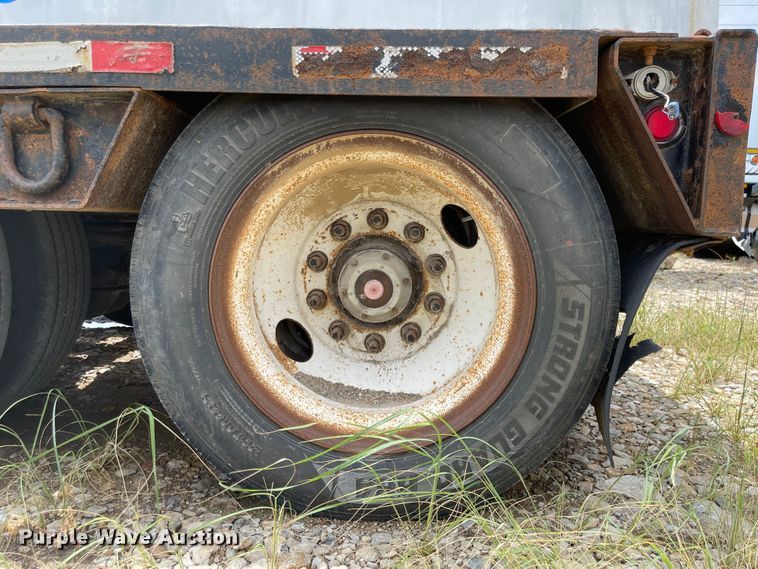 image for item MU9001 2009 Trail Eze TE80DGWS53  lowboy equipment trailer