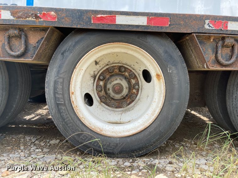 image for item MU9001 2009 Trail Eze TE80DGWS53  lowboy equipment trailer