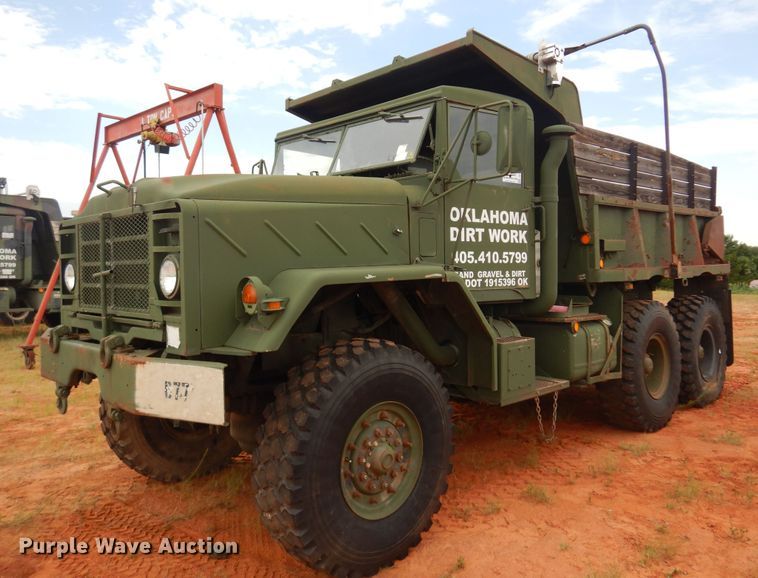 image for item DB7967 1990 Am General M929A2  dump truck