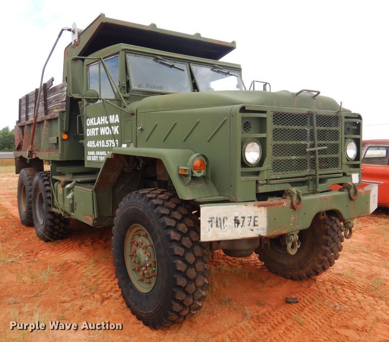 image for item DB7967 1990 Am General M929A2  dump truck