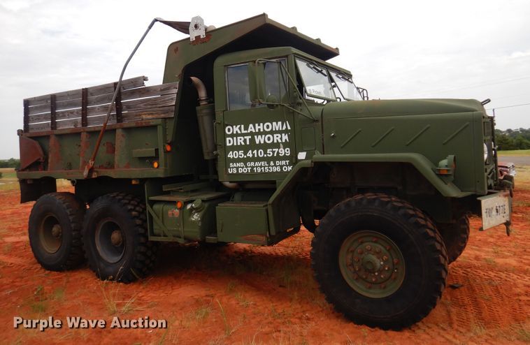 image for item DB7967 1990 Am General M929A2  dump truck